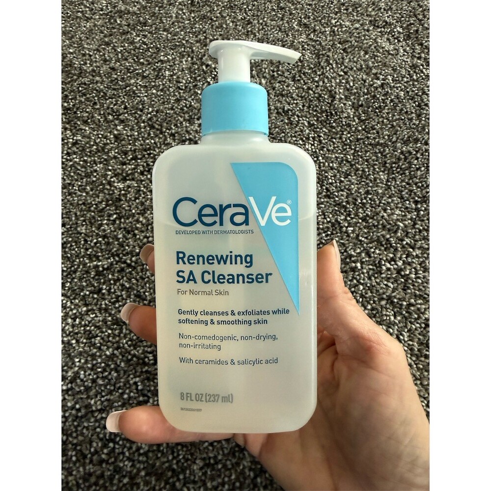 CeraVe Renewing SA Cleanser Salicylic Acid Face Wash Pump 8 fl oz